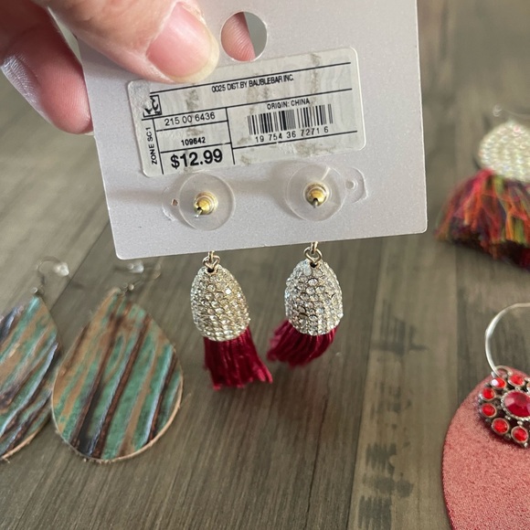 Colorful and Red Earrings Bundle - Picture 4 of 7